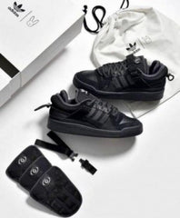 Adidas bad bunny black with accessories