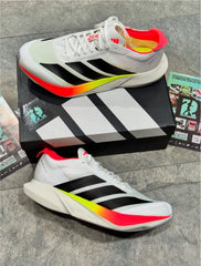 Adidas adizero drive RC cloud white solar red