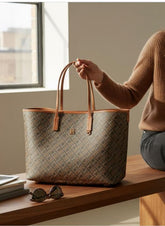 TOMMY HILFIGER EMBLEM TOTE BAG 6044