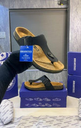 BIRKENSTOCK BLACK SLIDE