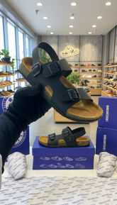BIRKENSTOCK BLACK SANDSLE