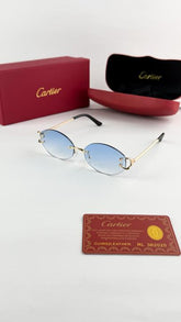 Cartier gold blue 1013