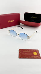 Cartier gold blue 1013