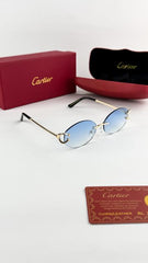 Cartier gold blue 1013