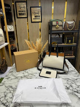 Coach Field Signature Tote Bag In Color Block With OG Box And Dust Bag C05