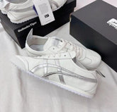 Onitsuka Tiger Mexico 66 White Silver Girls Metallic D 1888