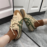 Onitsuka Tiger Mexico 66 Beige Grass Green Girls D 1882