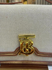 Burberry TB Shoulder Bag With Box Dust Bag Including Carry Bag BR333 Brown