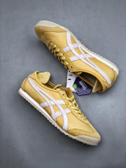 Onitsuka Tiger Mexico 66 Beige Vin Yellow Black Girls D 1875