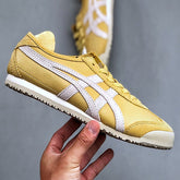 Onitsuka Tiger Mexico 66 Beige Vin Yellow Black Girls D 1875