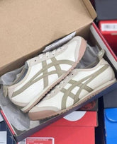 Onitsuka Tiger Mexico 66 White Beige Girls Premium D 1861