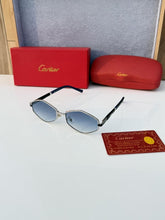 Cartier 24097 silver blue