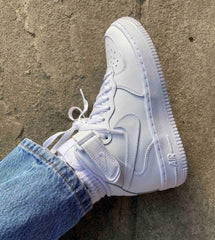 Nike Air Force 1 Mid Leather White Fix