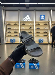 Adidas Lightweight Velcro Sport Sandals grey
