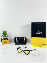 Fendi WMNS 208 Black Yellow