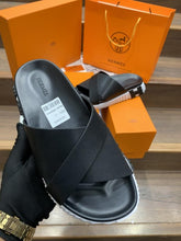 HERMES INFRA BLACK WHITE PREMIUM SLIDE