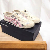 Onitsuka Tiger x Panda Prank Pink Slip On 7A Premium Full Accessories (D 1790)
