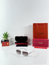 Cartier 1026 Silver Green Shaded