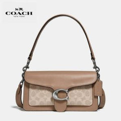 Coach Tabby 26 Apricot Print With OG Box & Dust Bag Apricot Print 8977