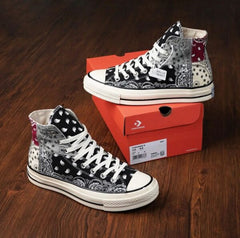 CONVERSE CHUCK TYLOR ALL STAR 70 OFF SPRING PAISLEY BLACK