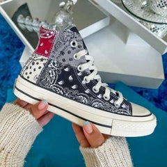 CONVERSE CHUCK TYLOR ALL STAR 70 OFF SPRING PAISLEY BLACK