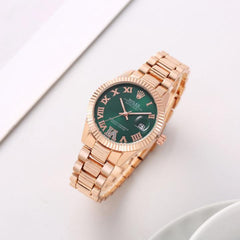 Rolex Oyster perpetual Date just Copper-Green