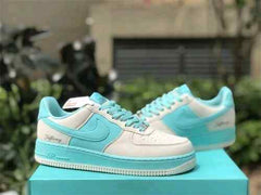 nike airforce 1 x tiffany grey blue for her sale