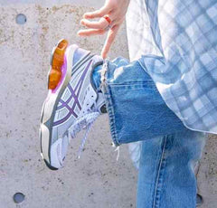 Asics Mens GEL-KINETIC FLUENT White 446