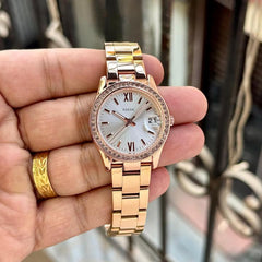 Fossil Scarlette Copper White