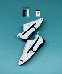 WMN Balenciaga x Pumma White and Black Athletic Shoes