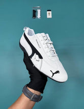 WMN Balenciaga x Pumma White and Black Athletic Shoes