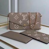 Louis Vuitton Felicie Pochette With Original Box Dust Cover