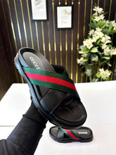 Gucci Cross Strap Slide Multi