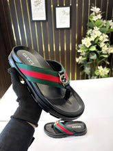 Gucci Pattern Strap Slide Multi