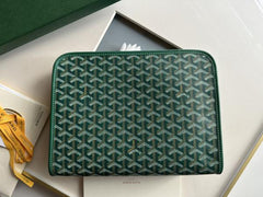 Goyard Jouvence PM Toiletry Bag Green With Dust Cover