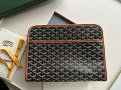 Goyard Jouvence PM Toiletry Bag Brown With Dust Cover