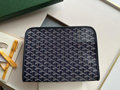 Goyard Jouvence PM Toiletry Bag Dark Blue With Dust Cover