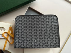 Goyard Jouvence PM Toiletry Bag Grey With Dust Cover