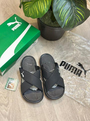 PUMA SOFTRIDE SEAVE CROSS STRAP BLACK