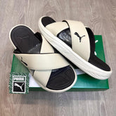 PUMA SOFTRIDE SEAVE CROSS STRAP BEIGE