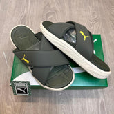 PUMA SOFTRIDE SEAVE CROSS STRAP GREEN