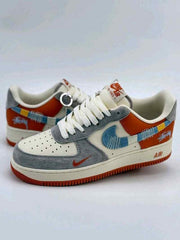 Nike AirForce 1 Low 07 x Stussy Orange 557