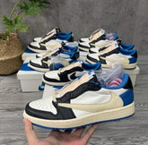 Travis Scott X Fragment X Air Jordan 1 Low OG SEMI UA