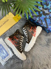Louis Vuitton LV brown mid Premium sneakers shoes