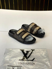 Louis Vuitton Premium Quality Stylish Flip flop Brown