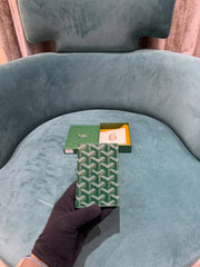 Goyard Saint Pierre Wallet Green With OG Box High Quality 803 Green
