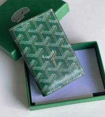 Goyard Saint Pierre Wallet Green With OG Box High Quality 803 Green