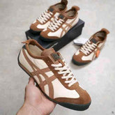 ONITSUKA TIGER CACAO BROWN SNEAKERS
