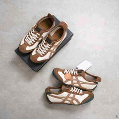 ONITSUKA TIGER CACAO BROWN SNEAKERS