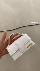 Jacquemus Leather LE Bambino With Sling Strap OG Box & Dust Bag (1120 Beige)
